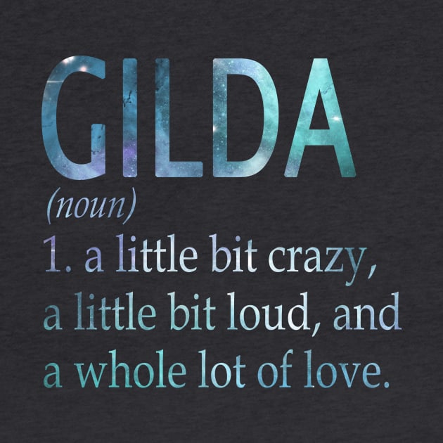 Gilda by Guitar Hero-Typography 